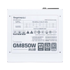 Nguồn máy tính Segotep GM850W White PCIE5 850W 80 Plus Gold SG-950G-WH