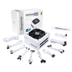 Nguồn máy tính Segotep GM850W White PCIE5 850W 80 Plus Gold SG-950G-WH