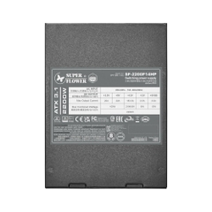 Nguồn máy tính SuperFlower LEADEX TITANIUM 2200W ATX 3.1 Cybenetics Titanium SF-2200F14HT