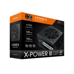 Nguồn máy tính XIGMATEK X-POWER III X-500 450W 85% Efficiency EN45976