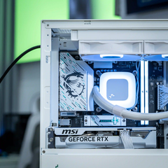 PC M5 WHITE i5-5060 (i5-14400F, RTX 5060 OC 8G, Ram 32GB, SSD 1TB, 650W)