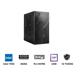 Mini PC ASRock DeskMini B760 i3-12100 (Intel Core i3-12100, Ram DDR4, SSD 500GB, Win 11)