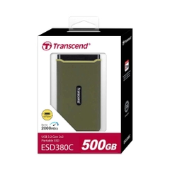 Ổ cứng di động SSD 500GB Transcend ESD380C 2000MB/s TS500GESD380C