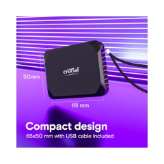 Ổ cứng di động SSD 1TB Crucial X9 1050MB/s CT1000X9SSD9
