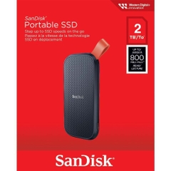 Ổ cứng di động SSD 2TB SanDisk E30 800MB/s ‎SDSSDE30-2T00-G26