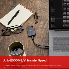 Ổ cứng di động SSD 4TB SanDisk Extreme V3 E70 2000MB/s SDSSDE70-4T00-G25