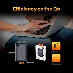 Ổ cứng di động SSD 8TB Biwin Amber PR2000 2000MB/s BAPR20008TB-RGH