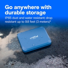 Ổ cứng di động SSD 8TB Crucial X10 2100MB/s CT8000X10SSD9