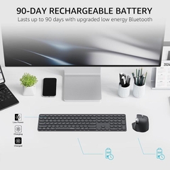 Combo Bàn Phím và Chuột không dây Rapoo 9560M Multi Mode