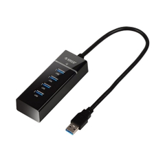 Bộ chia 4 cổng USB 3.0 - Hub USB 3.0 Orico W6PH4-BK