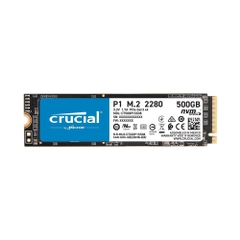 SSD Crucial P1 500GB NVMe 3D-NAND M.2 PCIe Gen3 x4 CT500P1SSD8