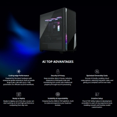 PC AI Gigabyte AI TOP 100 Z890 AT1I9N9-0005 (Ultra 9 285K, RTX 5090, RAM 128G D5, SSD 2TB, Thunderbolt 5)