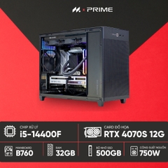 PC ASUS PRIME (i5-14400F, RTX 4070 Super EVO OC 12G, Ram 32GB, SSD 512GB, 750W)