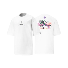 (Quà Tặng) Áo thun ASUS ROG White T-Shirt EVA Edition - Size L