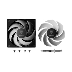 Quạt tản nhiệt Gamidas Notus M1-1201 ARGB Black