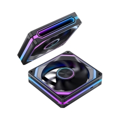 Quạt tản nhiệt JONSBO XA-120B ARGB PWM Black 120mm (Fan Xuôi)