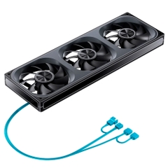 Quạt tản nhiệt JONSBO ZA-360B ARGB PWM Black 360mm (Fan Xuôi)