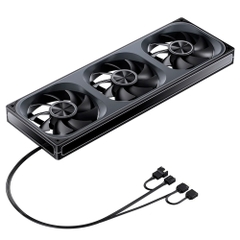 Quạt tản nhiệt JONSBO ZA-360B ARGB PWM Black 360mm (Fan Xuôi)
