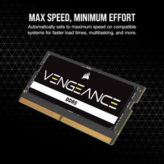 Ram Laptop Corsair Vengeance DDR5 16GB 5600MHz 1.1v CMSX16GX5M1A5600C48