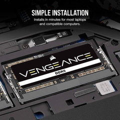 Ram Laptop Corsair Vengeance DDR5 16GB 5600MHz 1.1v CMSX16GX5M1A5600C48