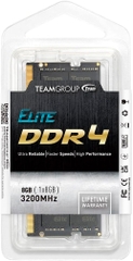 RAM Laptop TeamGroup Elite 8GB DDR4 3200MHz (1x8GB) TED48G3200C22-S01
