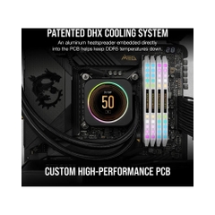 Ram PC Corsair Dominator Platinum RGB White 32GB 6000Mhz DDR5 (2x16GB) CMT32GX5M2X6000C36W
