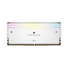 Ram PC Corsair Dominator Titanium White 96GB 6600MHz DDR5 (2x48GB) CMP96GX5M2B6600C32W