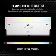 Ram PC Corsair Dominator Titanium White 96GB 6000MHz DDR5 (2x48GB) CMP96GX5M2B6000Z30W