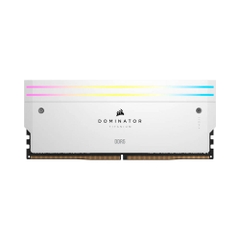 Ram PC Corsair Dominator Titanium White 96GB 6000MHz DDR5 (2x48GB) CMP96GX5M2B6000Z30W