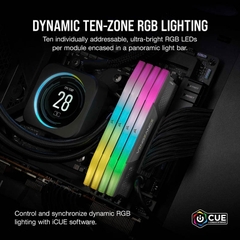 Ram PC Corsair Vengeance RGB 64GB 6000MHz DDR5 (2x32GB) CMH64GX5M2B6000Z40
