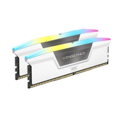 Ram PC Corsair Vengeance RGB White 32GB 6000MHz DDR5 (2x16GB) CMH32GX5M2E6000C36W