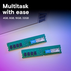 Ram PC Crucial 8GB 3200MHz DDR4 CT8G4DFRA32A