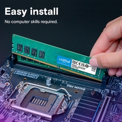 Ram PC Crucial 8GB 3200MHz DDR4 CT8G4DFRA32A