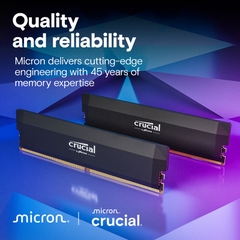 Ram PC Crucial Pro Overclocking 16GB 6000MHz DDR5 CP16G60C36U5B
