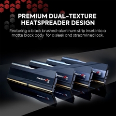 RAM PC G.SKILL Trident Z5 RGB Black 96GB 6400MHz DDR5 (2x48GB) F5-6400J3239F48GX2-TZ5RK