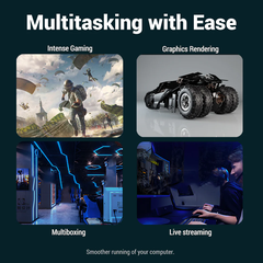 RAM PC KINGBANK KJIB 16GB 3200MHz DDR4 (1x16GB) For Intel