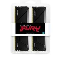 Ram PC Kingston Fury Beast RGB 32GB 3200MHz DDR4 (2x16GB) KF432C16BB12AK2/32