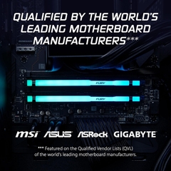 RAM PC Kingston Fury Beast RGB 32GB 6000MHz DDR5 (1x16GB) KKF560C36BBEA-32