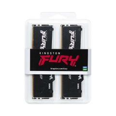 RAM PC Kingston Fury Beast RGB 64GB 6400MHz DDR5 (2x32GB) KF564C32BBAK2-64