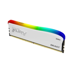 Ram PC Kingston Fury Beast White RGB Special Edition 16GB 3200MHz DDR4 (1x16GB) KF432C16BWA/16