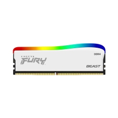 Ram PC Kingston Fury Beast White RGB Special Edition 16GB 3200MHz DDR4 (1x16GB) KF432C16BWA/16