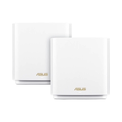 Router WiFi 6 Asus ASUS ZenWiFi AX XT8 White AiMesh ( PACK 2 )