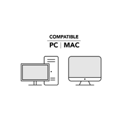 Combo USB 2.0 Lexar JumpDrive TwistTurn2 64GB LJDTT2X064G-B3NNG