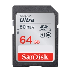 Thẻ nhớ SDXC SanDisk Ultra 533x 64GB 80MB/s SDSDUNC-064G-GN6IN