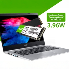 SSD Acer FA100 2TB M.2 2280 PCIe Gen3 x4 NVMe FA100-2TB