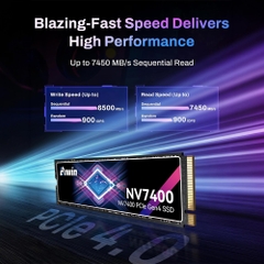 SSD Biwin Black Opal NV7400 1TB M.2 PCIe Gen4 x4 NVMe BNV740001TB-RGX