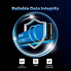 SSD Biwin NV7200 1TB PCIe Gen4 x4 NVMe M.2 BNV72001TB-RGX