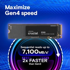 SSD Crucial P310 4TB M.2 PCIe Gen4 x4 NVMe CT4000P310SSD8