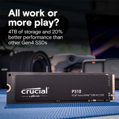 SSD Crucial P310 500GB M.2 PCIe Gen4 x4 NVMe CT500P310SSD8
