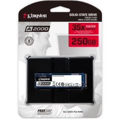 SSD Kingston A2000 M.2 PCIe Gen3 x4 NVMe 250GB SA2000M8/250G